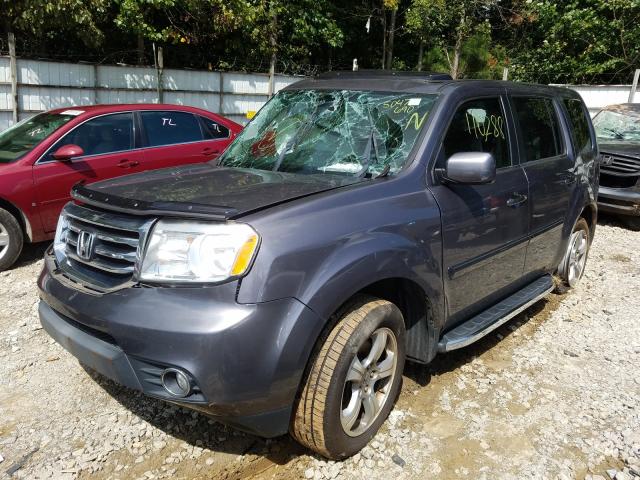 Photo 2 from auction – 2014 HONDA PILOT EXL with VIN 5FNYF4H52EB006643