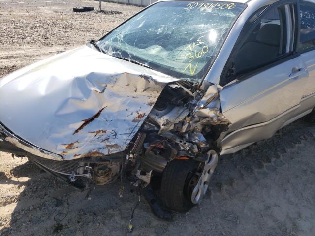 Photo 9 from auction – 2009 KIA SPECTRA EX with VIN KNAFE221395653304