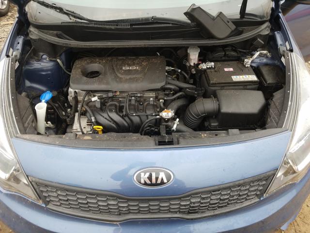 Photo 7 from auction – 2016 KIA RIO LX with VIN KNADM4A36G6001535