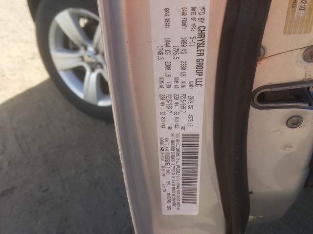 Photo 10 from auction – 2011 JEEP COMPASS SP with VIN 1J4NF1FB2BD229210
