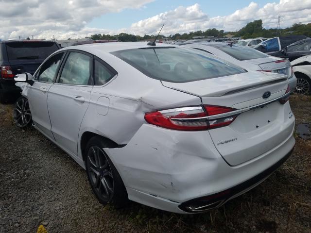 Photo 3 from auction – 2017 FORD FUSION with VIN 3FA6P0T97HR145537