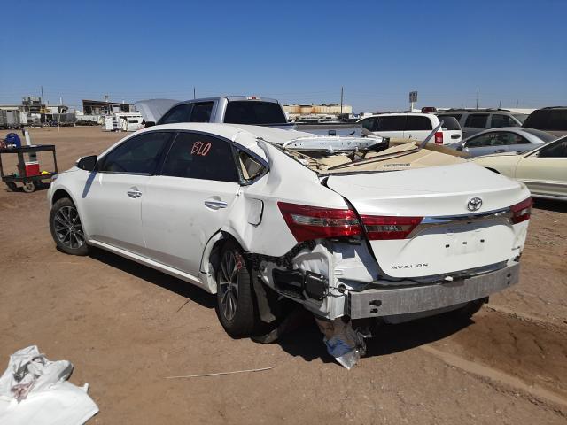 Photo 3 from auction – 2017 TOYOTA AVALON XLE with VIN 4T1BK1EB2HU244199