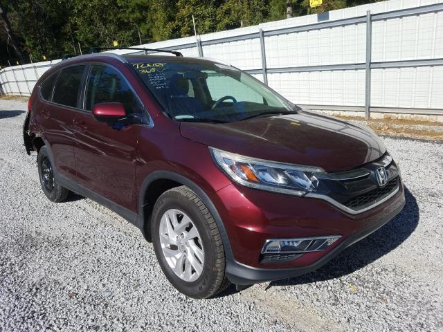 HONDA CR-V EX 2015 with VIN 2HKRM3H56FH516355 - Photo from auction