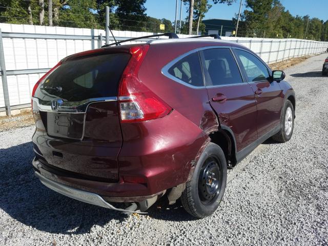 Photo 4 from auction – 2015 HONDA CR-V EX with VIN 2HKRM3H56FH516355
