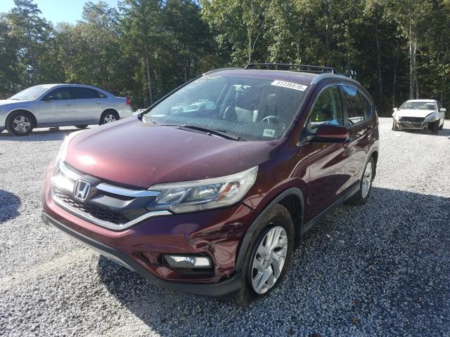 Photo 2 from auction – 2015 HONDA CR-V EX with VIN 2HKRM3H56FH516355