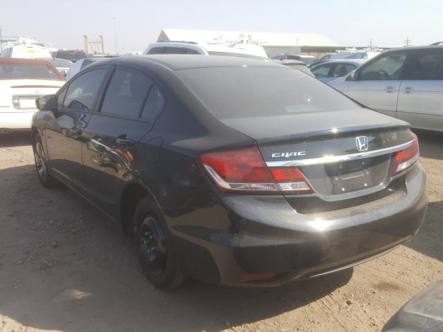 Photo 3 from auction – 2014 HONDA CIVIC LX with VIN 19XFB2F51EE074240