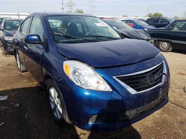 NISSAN VERSA S 2014 with VIN 3N1CN7AP6EL819580 - Photo from auction