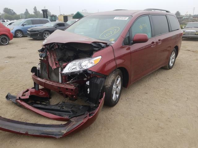 Photo 2 from auction – 2016 TOYOTA SIENNA LE with VIN 5TDKK3DC1GS750992