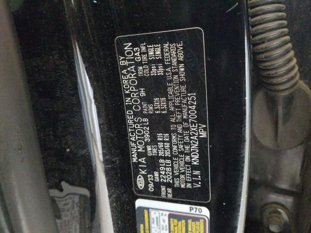 Photo 10 from auction – 2014 KIA SOUL with VIN KNDJN2A2XE7004251