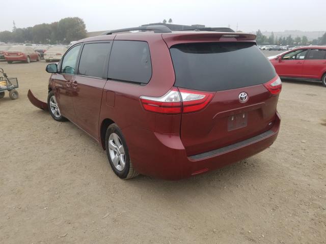 Photo 3 from auction – 2016 TOYOTA SIENNA LE with VIN 5TDKK3DC1GS750992