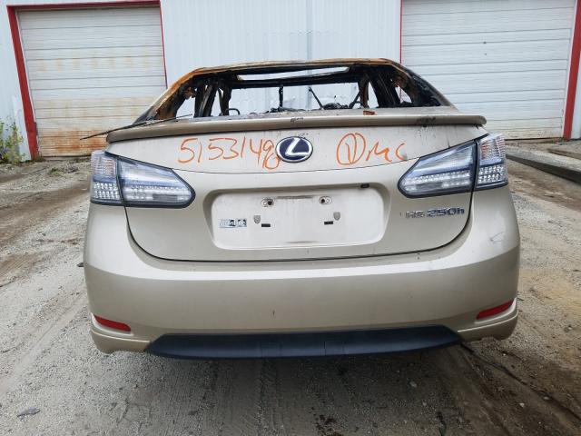 Photo 10 from auction – 2011 LEXUS HS 250H with VIN JTHBB1BAXB2047539