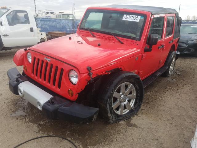Photo 2 from auction – 2013 JEEP WRANGLER U with VIN 1C4BJWEG7DL661513