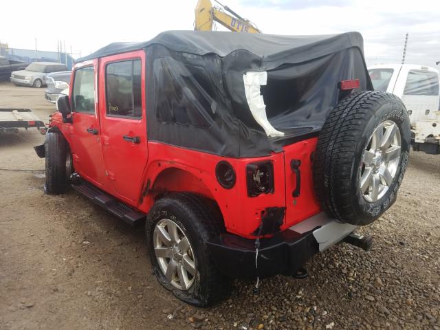 Photo 3 from auction – 2013 JEEP WRANGLER U with VIN 1C4BJWEG7DL661513