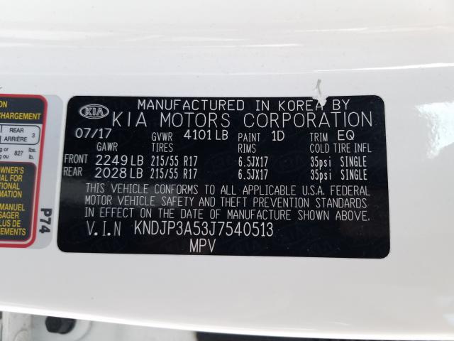 Photo 10 from auction – 2018 KIA SOUL + with VIN KNDJP3A53J7540513