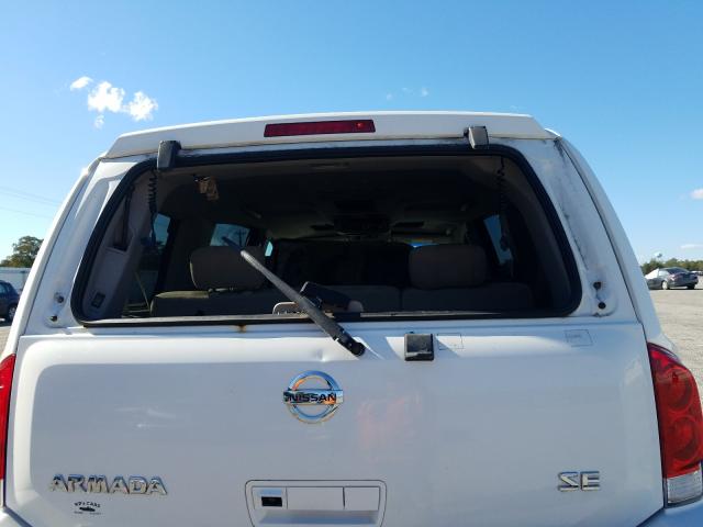 Photo 9 from auction – 2008 NISSAN ARMADA SE with VIN 5N1AA08C28N611836