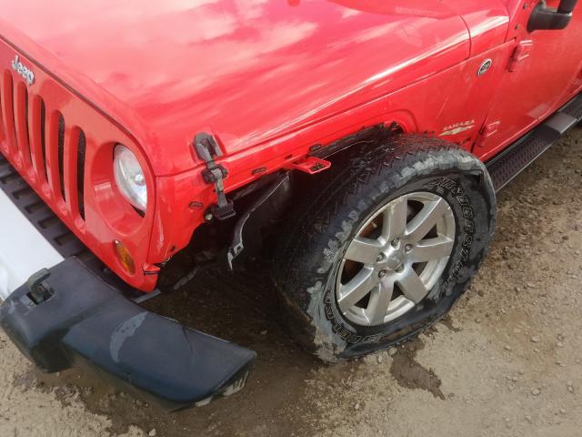 Photo 9 from auction – 2013 JEEP WRANGLER U with VIN 1C4BJWEG7DL661513