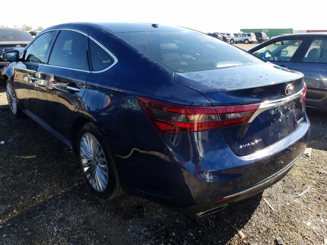 Photo 3 from auction – 2016 TOYOTA AVALON XLE with VIN 4T1BK1EB5GU196311