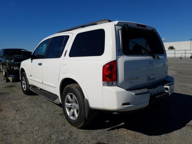 Photo 3 from auction – 2008 NISSAN ARMADA SE with VIN 5N1AA08C28N611836