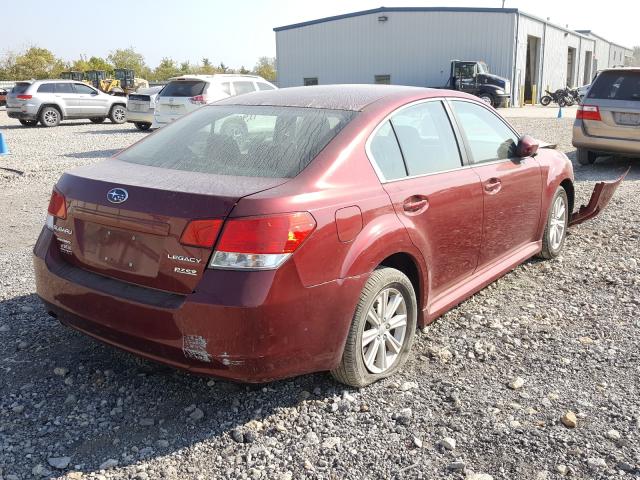 Photo 4 from auction – 2012 SUBARU LEGACY 2.5 with VIN 4S3BMBC63C3038866