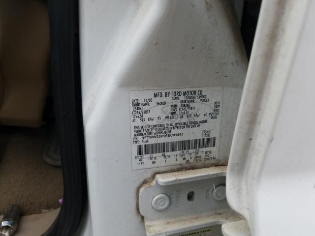 Photo 10 from auction – 2006 FORD F350 SUPER with VIN 1FTWW33P96EC01443