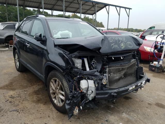 KIA SORENTO LX 2014 with VIN 5XYKT4A63EG534346 - Photo from auction