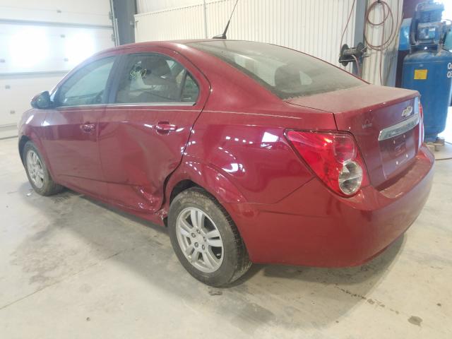 Photo 3 from auction – 2013 CHEVROLET SONIC LT with VIN 1G1JC5SB2D4183593