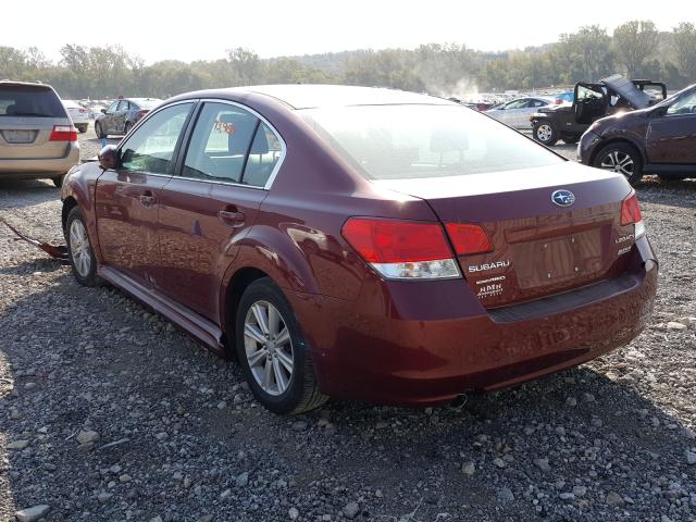 Photo 3 from auction – 2012 SUBARU LEGACY 2.5 with VIN 4S3BMBC63C3038866