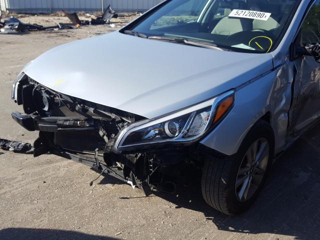 Photo 9 from auction – 2017 HYUNDAI SONATA SE with VIN 5NPE24AF0HH507182