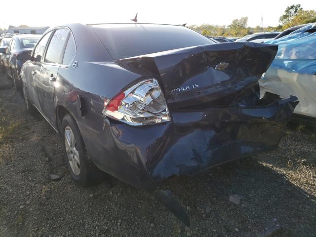 Photo 3 from auction – 2008 CHEVROLET IMPALA LS with VIN 2G1WB58N189282788