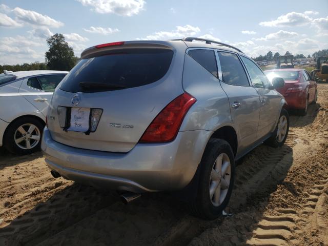 Photo 4 from auction – 2005 NISSAN MURANO SL with VIN JN8AZ08W85W402733