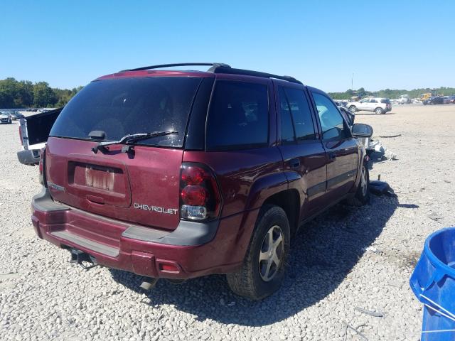 Photo 4 from auction – 2004 CHEVROLET TRAILBLAZE with VIN 1GNDS13S642349180