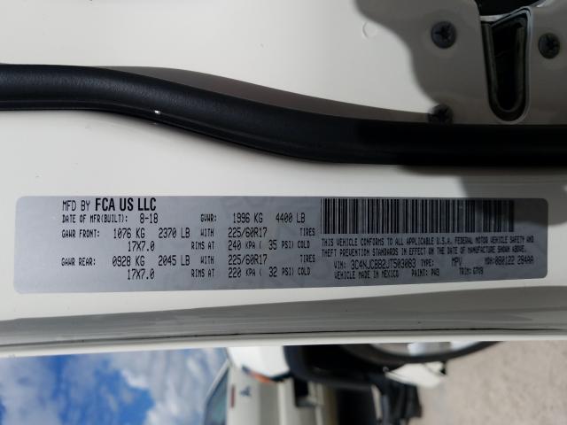 Photo 10 from auction – 2018 JEEP COMPASS LA with VIN 3C4NJCBB2JT503083