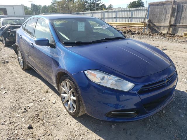 DODGE DART SXT 2013 with VIN 1C3CDFBH9DD709021 - Photo from auction