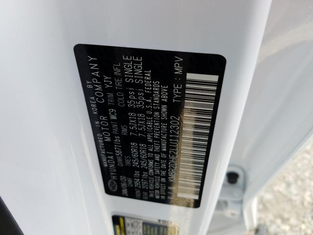 Photo 10 from auction – 2020 HYUNDAI PALISADE S with VIN KM8R2DHE2LU112302