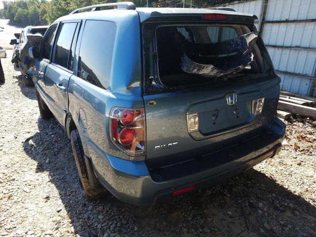Photo 3 from auction – 2007 HONDA PILOT EX with VIN 5FNYF28457B040168