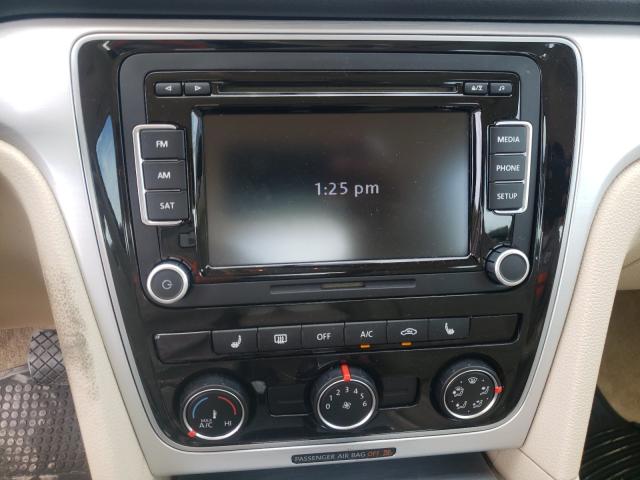Photo 9 from auction – 2013 VOLKSWAGEN PASSAT SE with VIN 1VWBP7A33DC050107