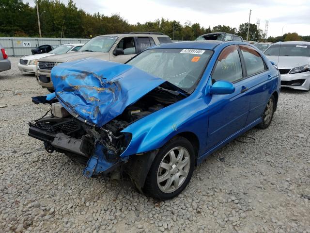 Photo 2 from auction – 2006 KIA SPECTRA LX with VIN KNAFE121365373422