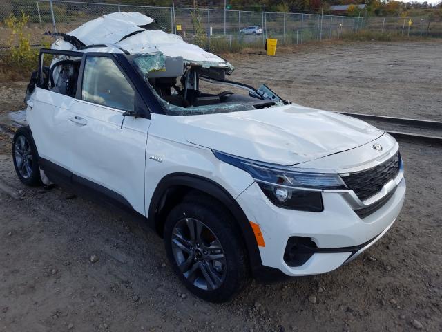 KIA SELTOS S 2021 with VIN KNDEUCAA7M7083300 - Photo from auction