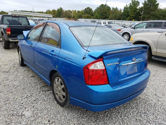 Photo 3 from auction – 2006 KIA SPECTRA LX with VIN KNAFE121365373422