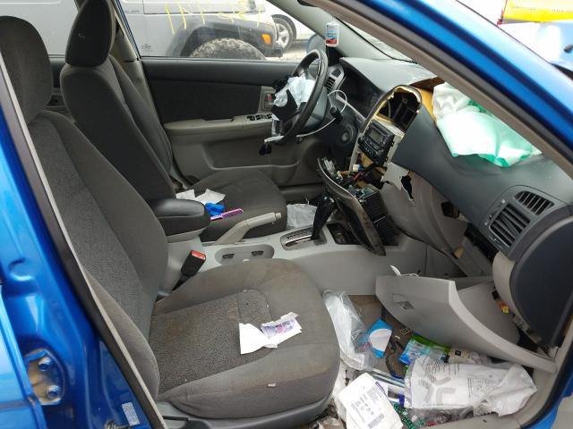 Photo 5 from auction – 2006 KIA SPECTRA LX with VIN KNAFE121365373422
