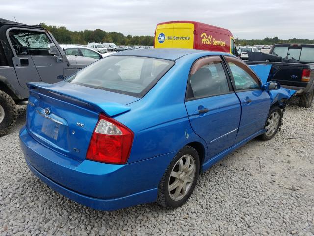 Photo 4 from auction – 2006 KIA SPECTRA LX with VIN KNAFE121365373422