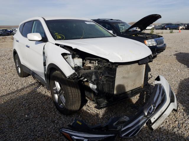 Photo 1 from auction – 2018 HYUNDAI SANTA FE with VIN 5NMZTDLB3JH106950