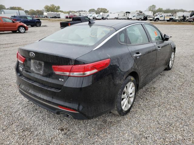 Photo 4 from auction – 2016 KIA OPTIMA EX with VIN 5XXGU4L36GG045548