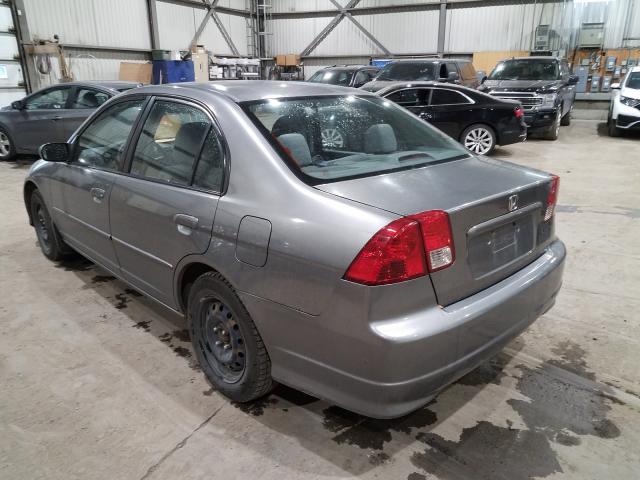 Photo 3 from auction – 2004 HONDA CIVIC LX with VIN 2HGES16684H935948