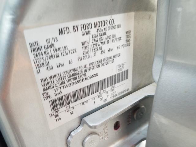 Photo 10 from auction – 2014 FORD F250 SUPER with VIN 1FT7W2B65EEA09538