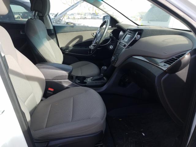 Photo 5 from auction – 2018 HYUNDAI SANTA FE with VIN 5NMZTDLB3JH106950