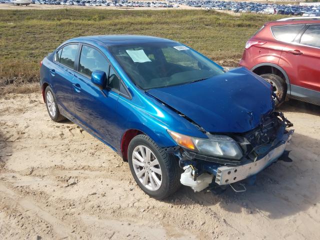 HONDA CIVIC EX 2012 with VIN 2HGFB2F80CH550507 - Photo from auction