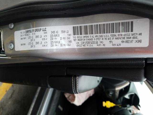 Photo 10 from auction – 2015 JEEP CHEROKEE L with VIN 1C4PJMDB5FW535166
