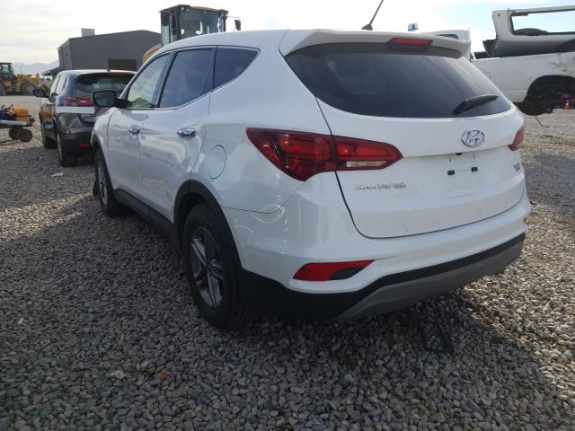 Photo 3 from auction – 2018 HYUNDAI SANTA FE with VIN 5NMZTDLB3JH106950