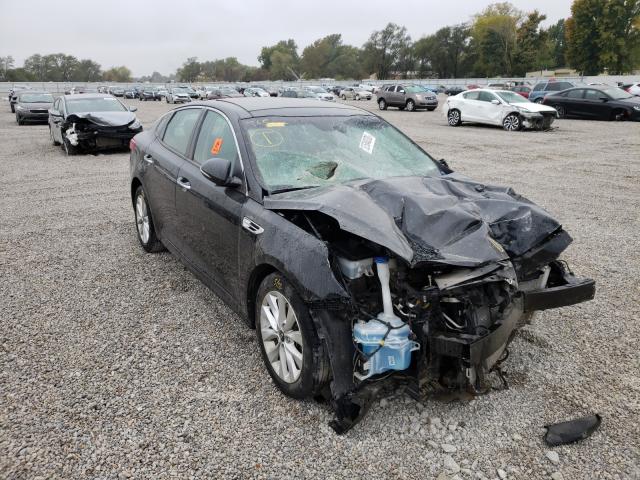 KIA OPTIMA EX 2016 with VIN 5XXGU4L36GG045548 - Photo from auction